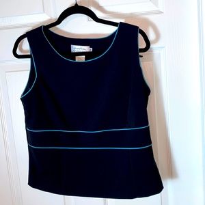 Giorgio Fiorlini Collection women Sleeveless Career Top Size 16